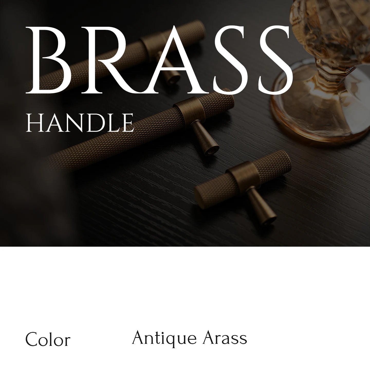Santaya Solid Antique Brushed Brass Handles Kitchen Cabinet Pulls Bedroom Wardrobe Drawer Knobs Furniture Bronze Handle