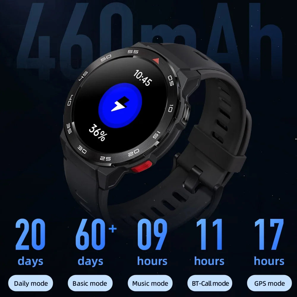 Mibro GS Pro Smartwatch GPS Positioning 1.43Inch AMOLED HD Screen 5ATM Waterproof Bluetooth Call Sports Women Men Smart Watches