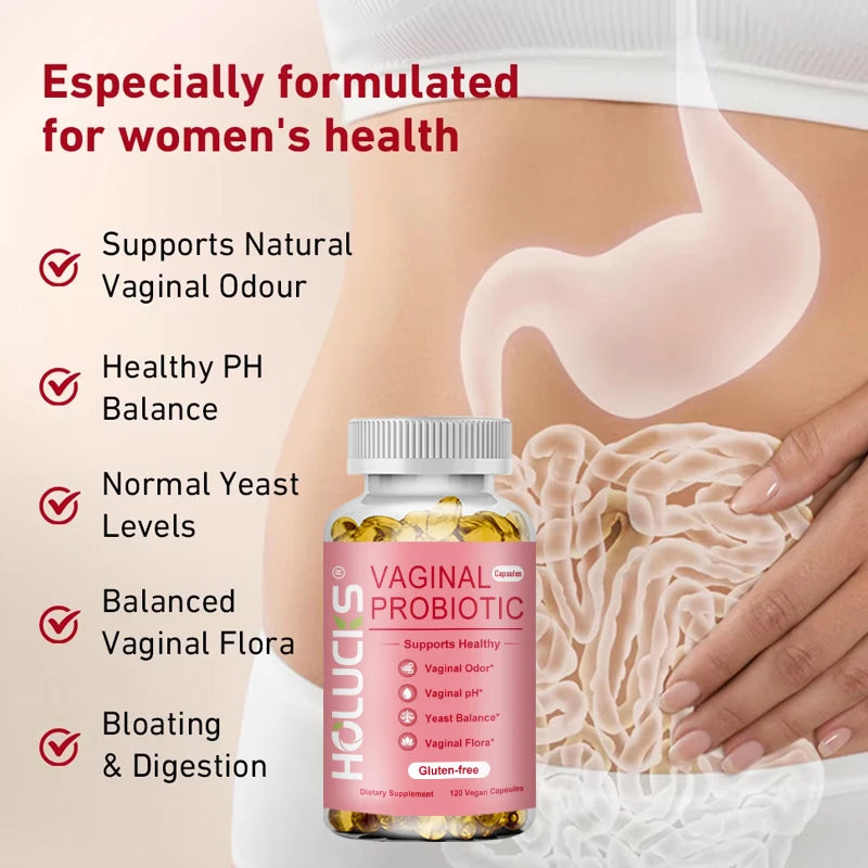 Probiotics for Women - Promotes Vaginal, Intestinal, Immune and Overall Women's Health, Aids The Digestive System