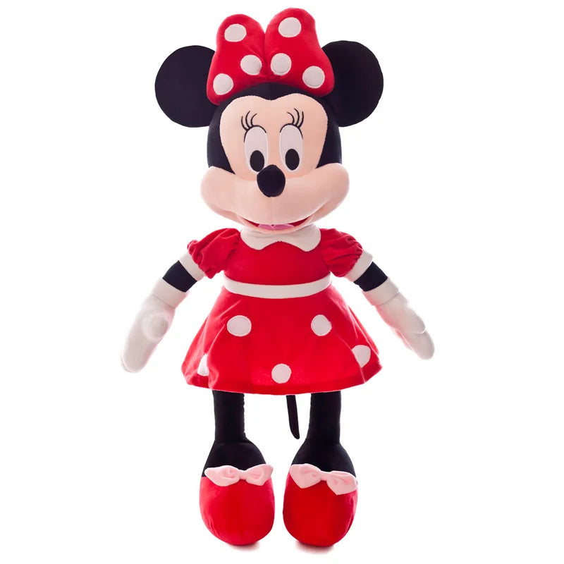 Mickey Mouse Doll Plush Toy Cute Minnie Disney Cartoon Doll Gifts Girl Pillow