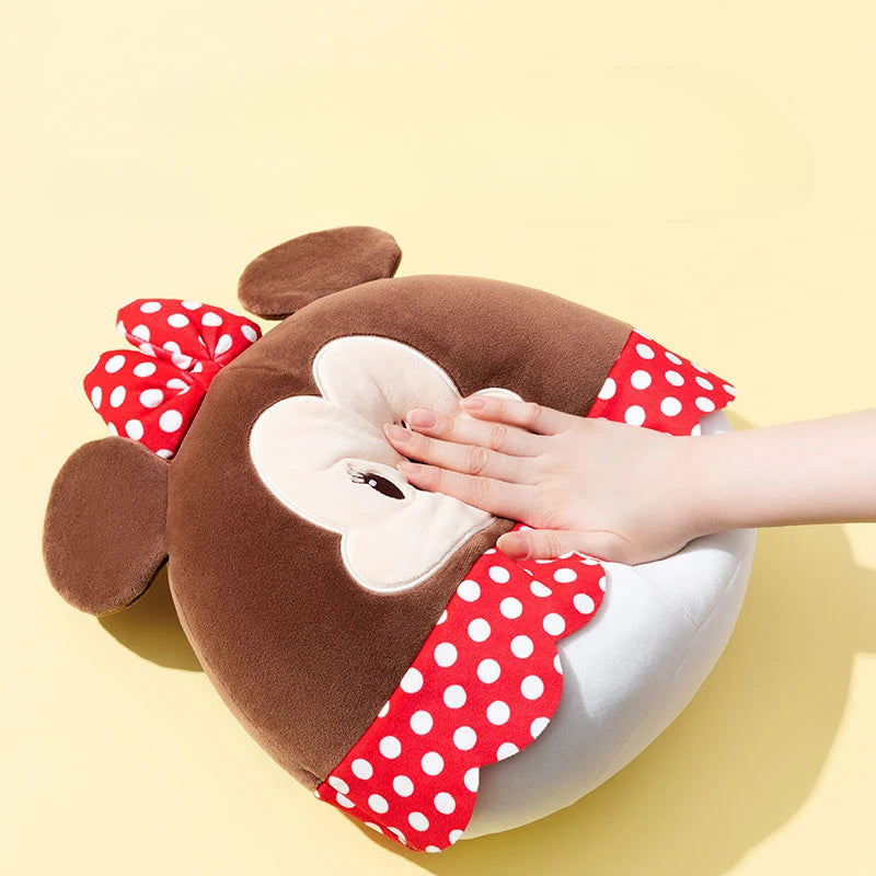 MINISO Toy Disney Retro Mickey Mouse Minnie Series Plush Toy Kawaii Doll Animation Peripheral Children's Birthday Gift Animation