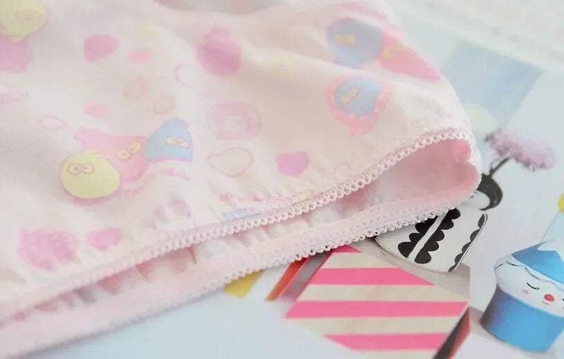 24pieces/Lot 100% Cotton Girls Underwear Chirdren Briefs Girls Panties  Kids Underwear2-12Years