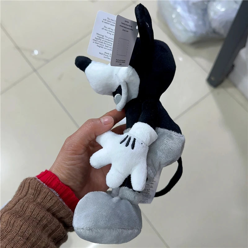 Disney Classic Retro Mickey Mouse And Minnie Mouse Plush Toys Stuffed Soft Doll For Children Birthday Gift