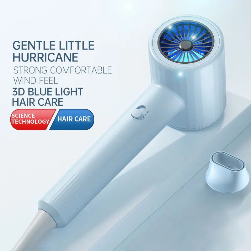 Hair Dryer, High-Speed Electric Turbine Airflow, Low Noise, Constant Temperature And Quick Drying Wind Speed 62m/s1800WQuick Dry