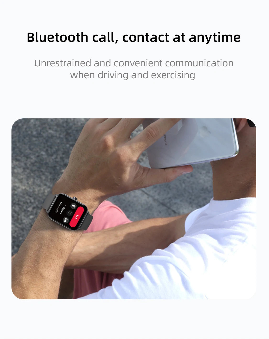 Build-in Alexa Smart Watch IDW19 2024 New For Man Woman 5ATM IP68 Waterproof Bluetooth Call Stress Test Blood Oxygen Heart Rate