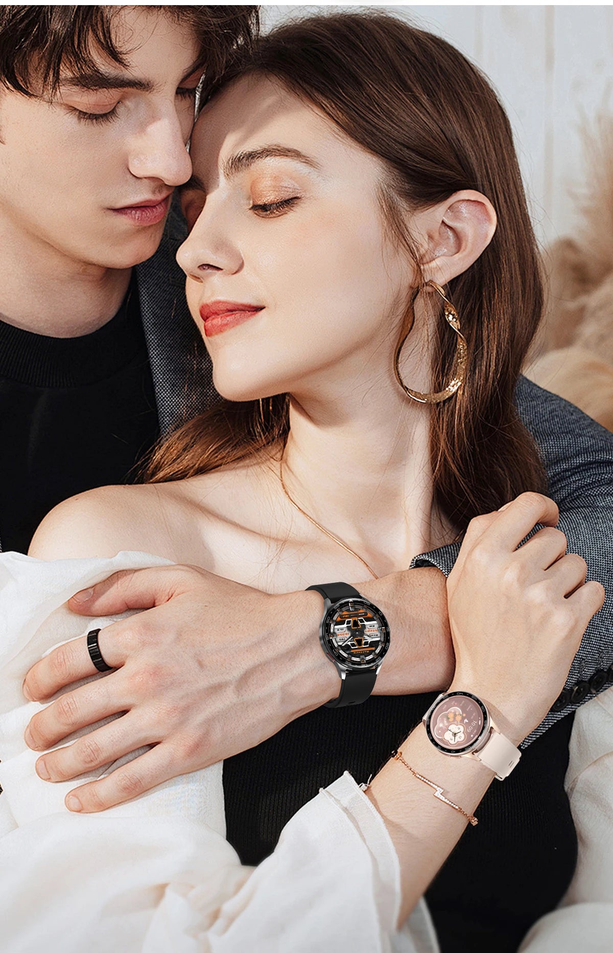 LIGE 2 In 1 TWS Headset Smart Watch 1.39" Women Men Sport Fitness Heart Rate Health Tracker Watches Earphone Music Smartwatch