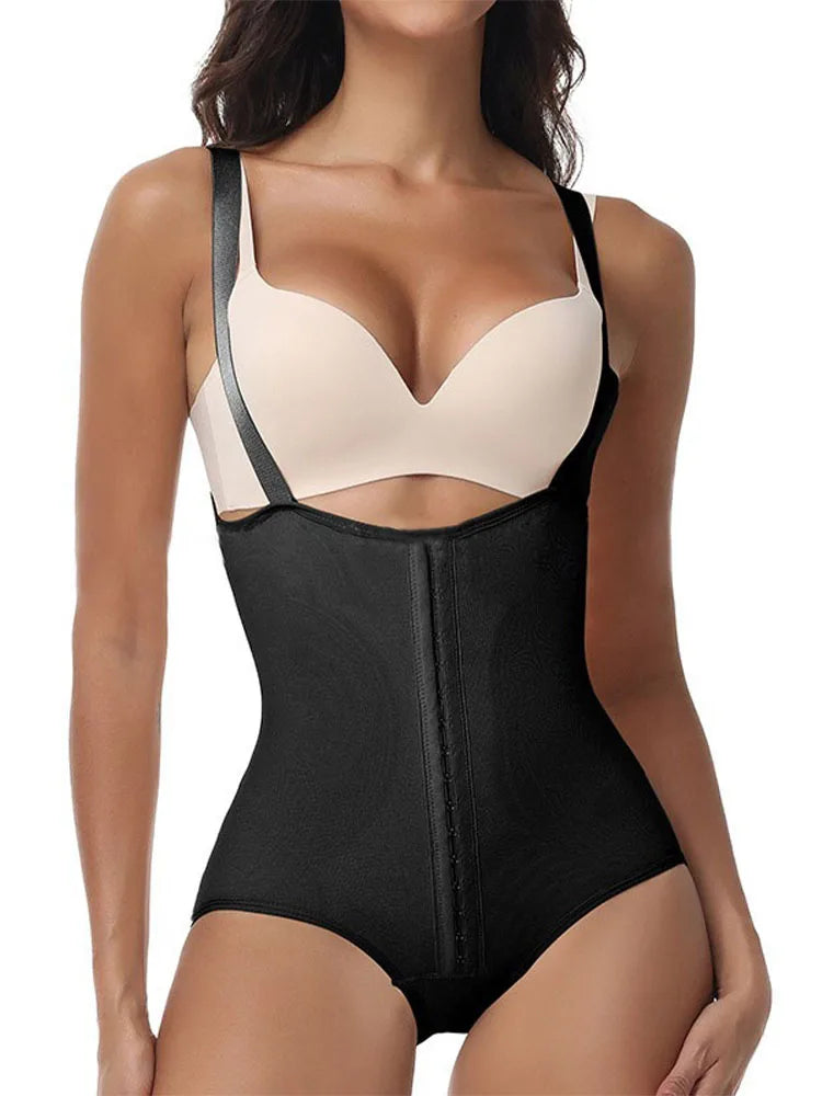 GUUDIA Lower Tummy Control Faja Colombianas Butt Lifting Control Fajas Adjustable Straps Back Fat Smooth Body Shaper Low Belly