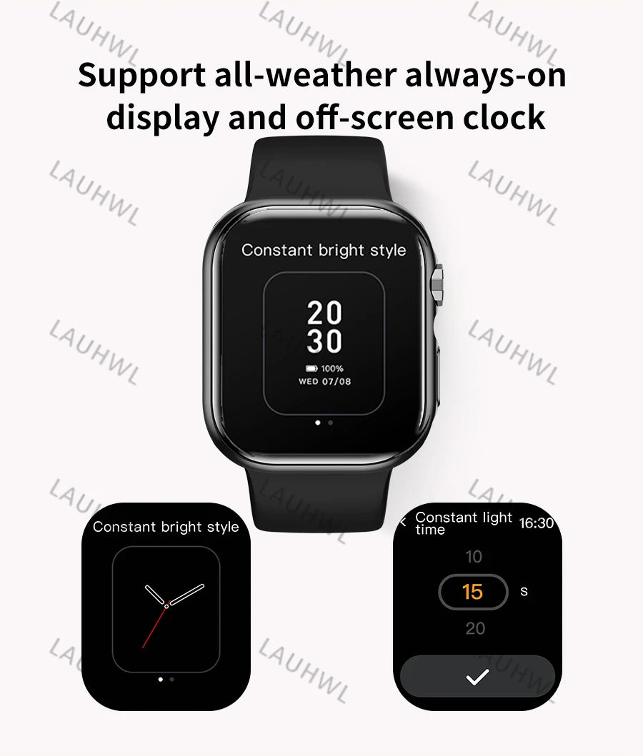 Bluetooth call smartwatch series 9 men and women exercise heart rate blood pressure NFC  For Android smartwatches smartwatch 9