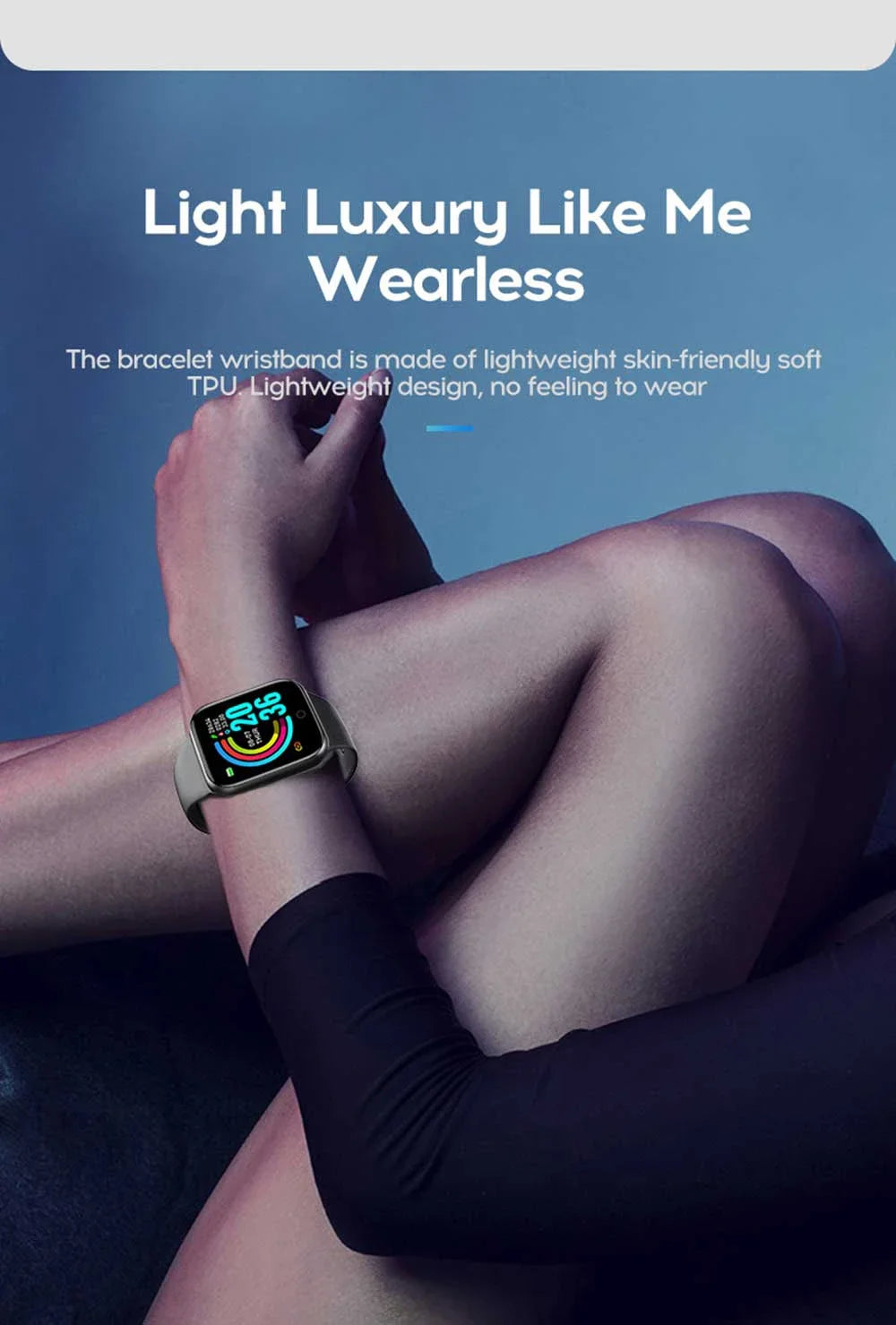 Smart Watch Men Women Wristwatches Smart Watch Message Fitness Monitor Bracelet Birthday Gift Electronic Clock For Android IOS ﻿