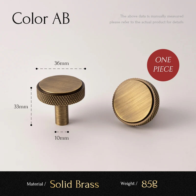 Santaya Solid Antique Brushed Brass Handles Kitchen Cabinet Pulls Bedroom Wardrobe Drawer Knobs Furniture Bronze Handle