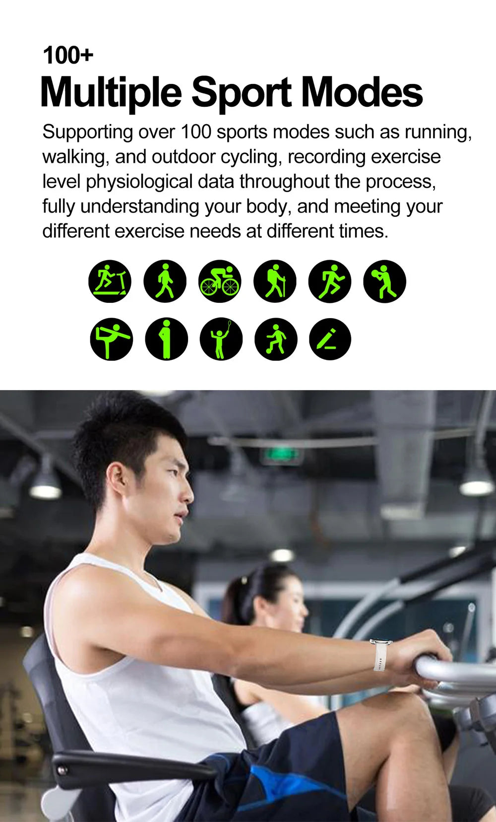 COLMI V72 Smart Watch Men 1.43'' AMOLED Display 100 Sports Modes 7 Day Battery Life Bluetooth Call Health Smartwatch Women