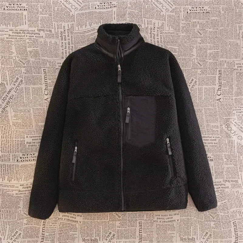 Male Outdoor Coldproof Windproof Jacket Winter Sweater Cashmere Jacket Down Jacket Man's Warm and Comfortable Jacket Outwear