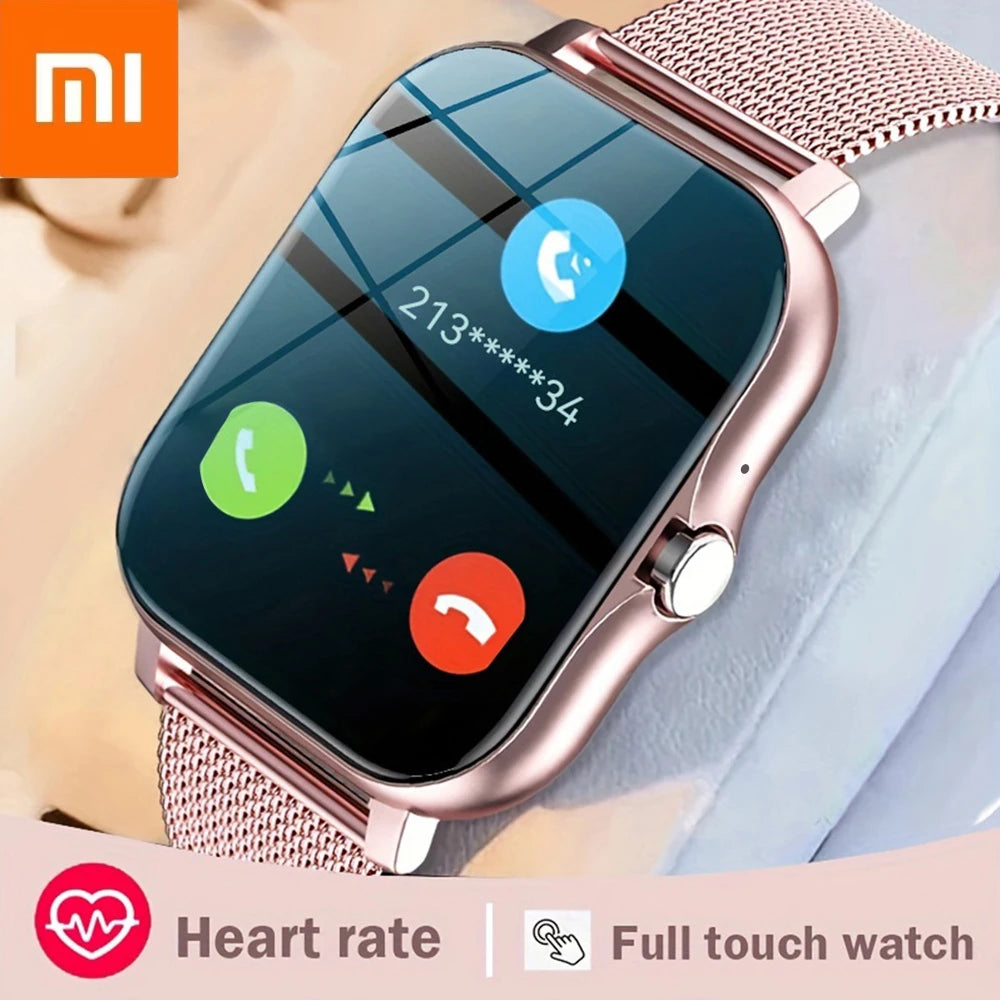 Xiaomi  SmartWatch Android Phone 1.44" Color Screen Full Touch Custom Dial Smart Watch Women Bluetooth Call Smart Watch Men