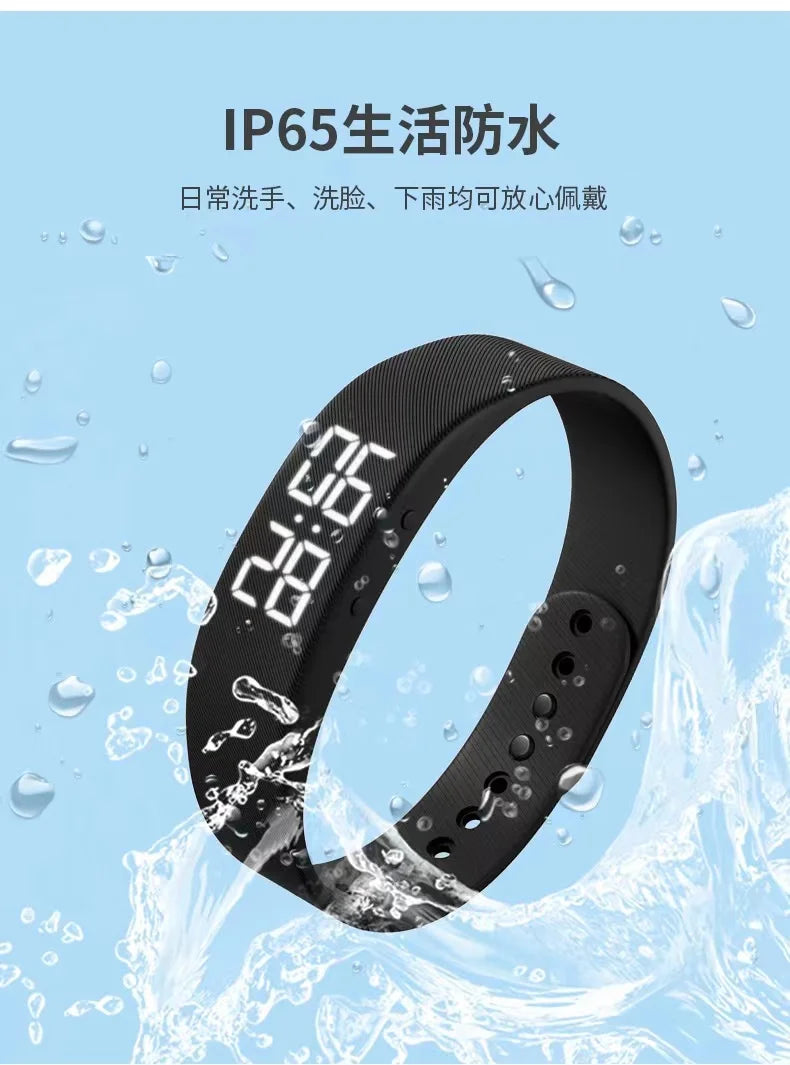 Smart Watch Sports Bracelet Smart Bracelet With Vibrating Alarm Clock Running Step Counting Bracelet for Male and Female Student