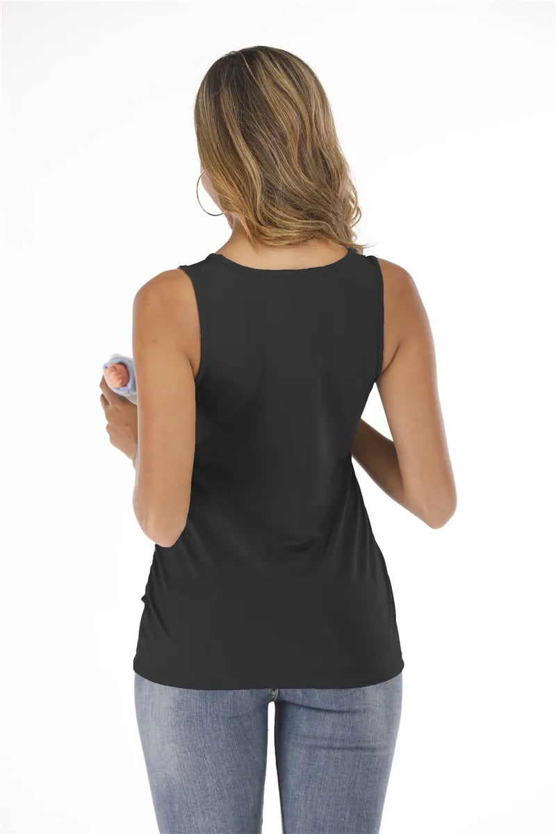 Kangaroo Safety Pocket T-Shirt Baby Summer Pregnancy Carrier Feeding Nylon Cotton Clothing Father Mother Short Sleeves Tops