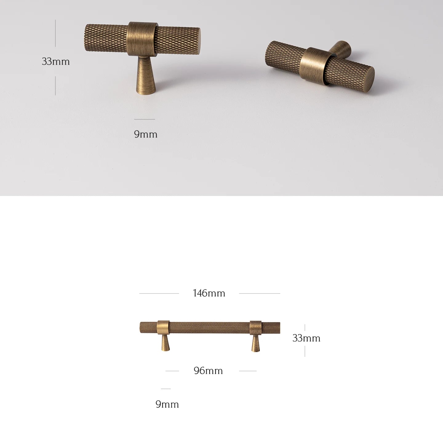 Santaya Solid Antique Brushed Brass Handles Kitchen Cabinet Pulls Bedroom Wardrobe Drawer Knobs Furniture Bronze Handle