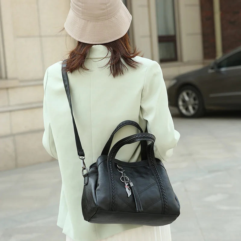 Women Luxury Handbags For Women PU Leather Bag High Quality Female Shoulder Bags Famous Designer Crossbody Bag Sac A Main