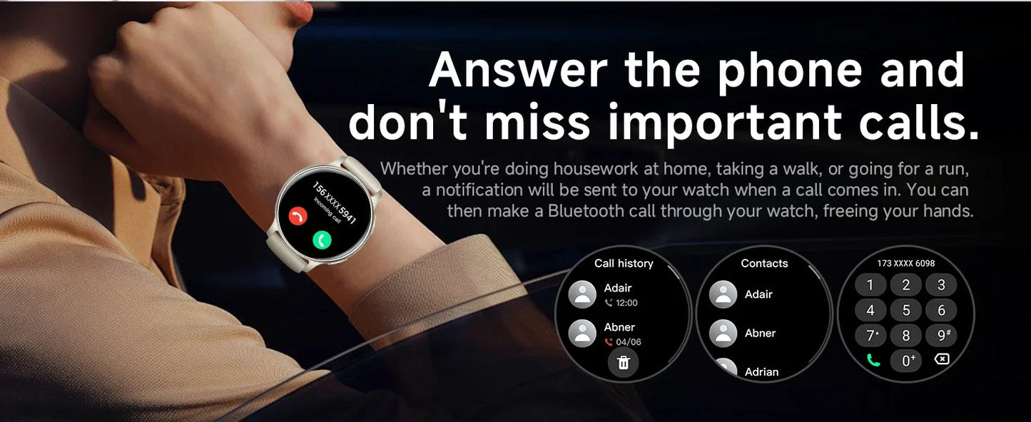 Smart Watch 100+ Sports Modes Health Monitoring Heart Rate Monitoring GPS Outdoor Compass Women’s Health Bluetooth Smart Watch