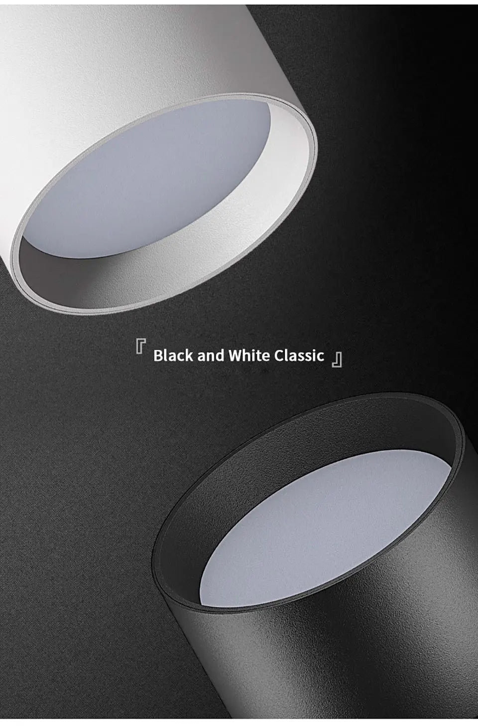 High Quality Small Ceiling Lamp Surface Mounted LED Downlight For Living Room Bedroom Kitchen Corridor Down Lights 220V 12W 15W