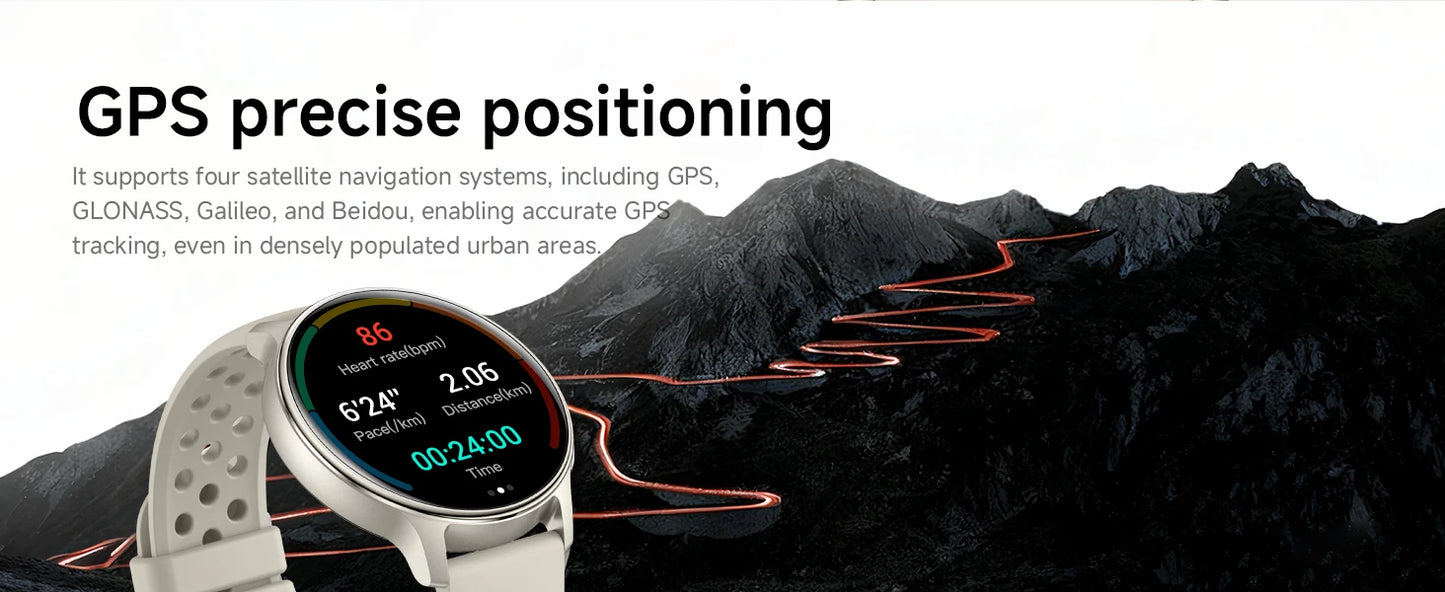 2026 New Smart Watch for Men 3ATM Waterproof 100+Sports Mode GPS Fitness Tracker Heart Rate SpO2 Wireless Call Smartwatch IOS