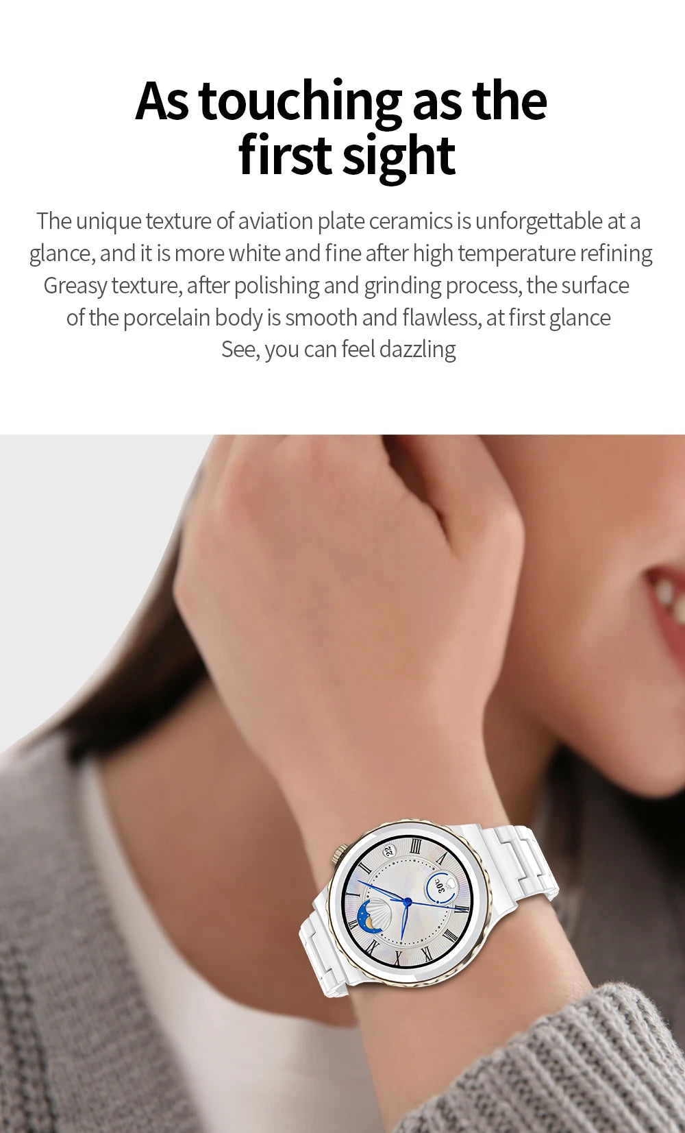 Smart Watch Unisex Smart Watches Bluetooth Call GPS Activity Tracker 24-hour Health Test Wrist Watches Women's Health Monitoring