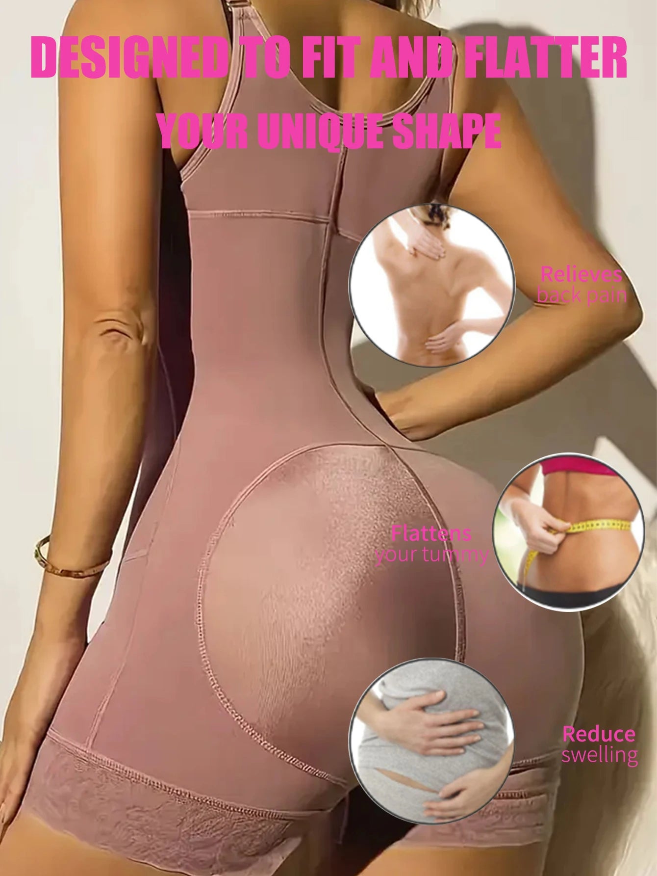 Women Compression Body Shaper Butt Lifter Fajas Colombianas Slimming Corset For  Post Surgery Slimming