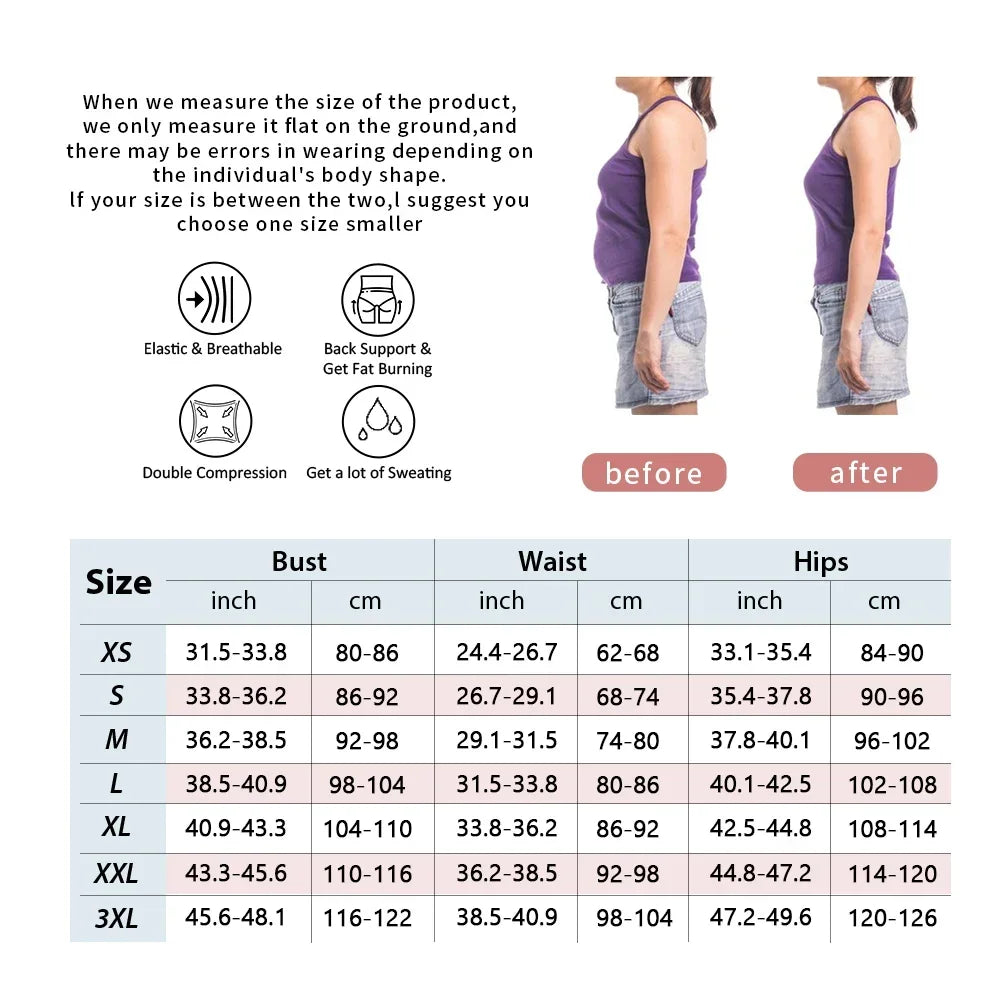 Women's Tummy Control Fajas Colombianas Post Surgery Shaping BBL Girdles Underwear Slimming High Compression Shaper with Bones