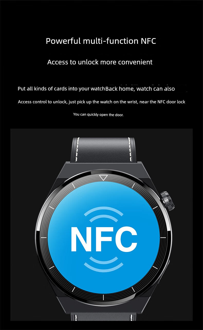 New Arrival GT3 Smart Watch Watch3 Huaqiang North Gt4pro Top with NFC Access Control Waterproof Multi-Function Spaceman
