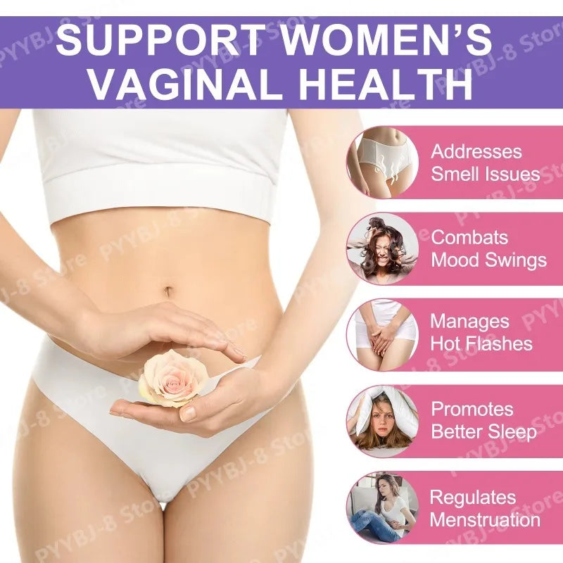 Acentiallabs Vaginal Health Gummies with Bacillus Coagulans and Vitamin C, Supports Immune Defense and PH Balance, 60 Gummies