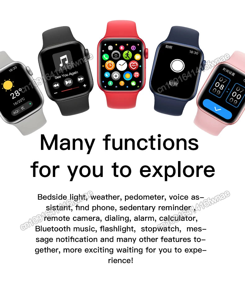 For Apple Watch Series 10 New GPS Smart Watch Men Always On Display Bluetooth Call Game Wireless Charging Women Sport Smartwatch