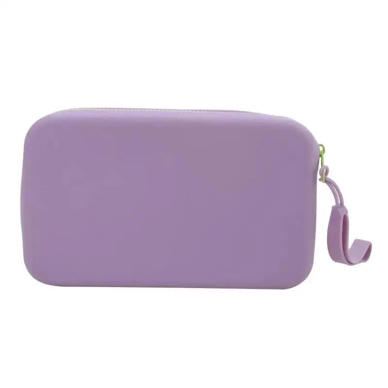 New Silicone Cosmetic Storage Bag Wash Toilet  Makeup Pouch