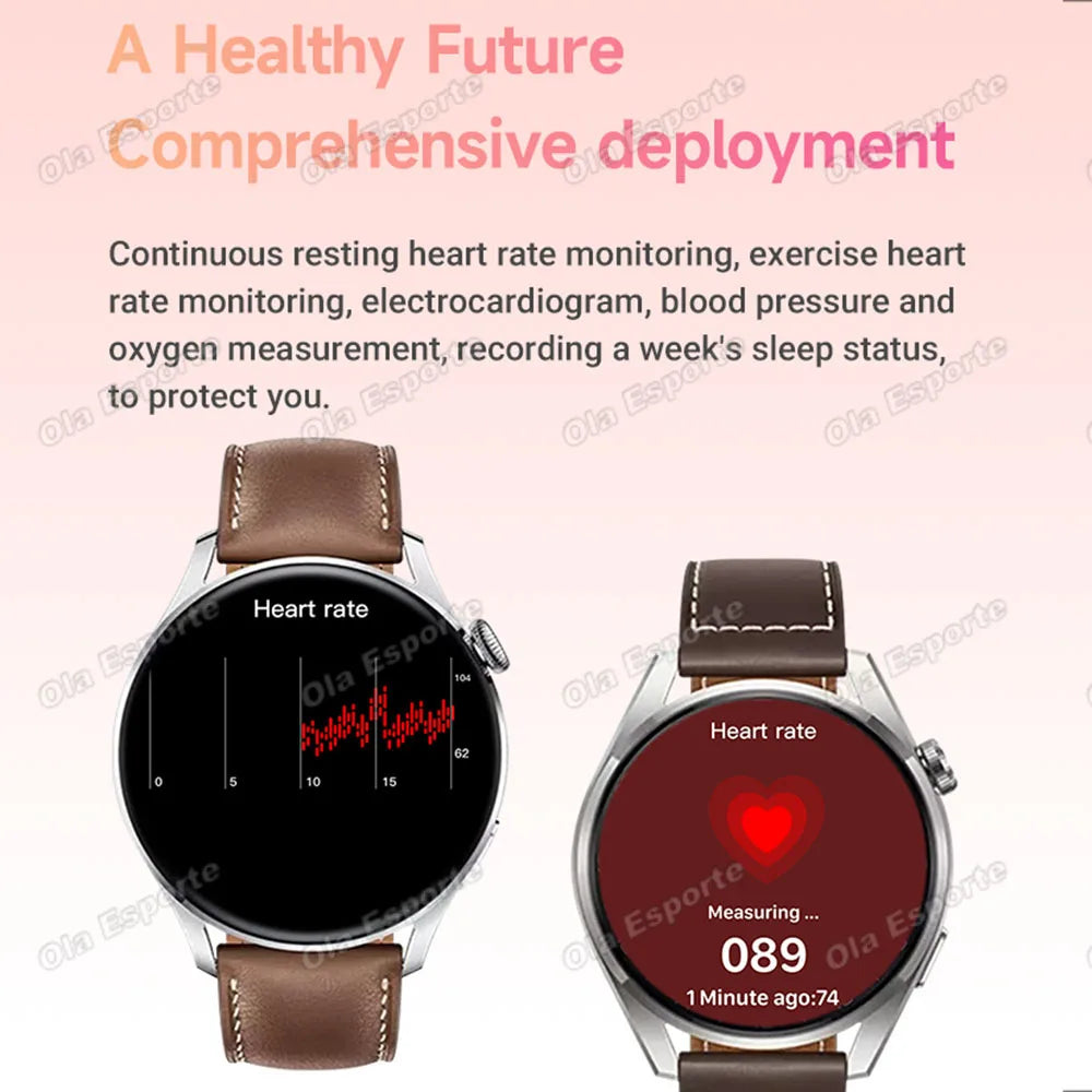 2026 New Smart Watch For Men Women 1.52" Full Touch Screen Waterproof Health and Sleep Monitor Multi-function Smart Watch HW12