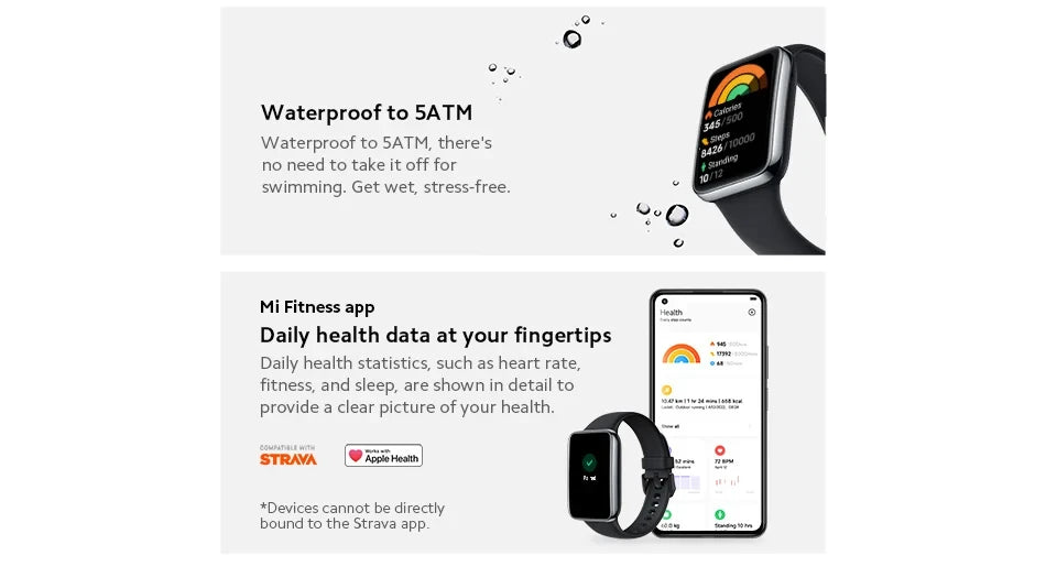 Original Global Version Xiaomi Mi Band 7 Pro AMOLED Screen Blood Sleep Breathing Oxygen Monitoring Health Management Smart Watch
