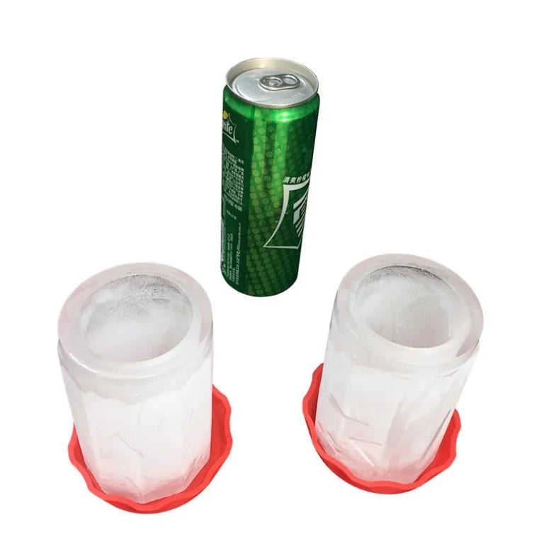 Silicone Cup Shape Ice Cube Mold Holes Ice Cube Maker Drink Container Cup Freeze Mould Stonego Kitchen Supplies