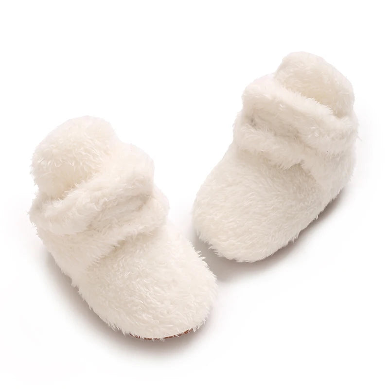 Winter Boots For Baby Boys And Girls Snow Soft Sole Anti Slip And Warm Flat Shoes Baby's First Walking Baby Shoes Boots 0-18