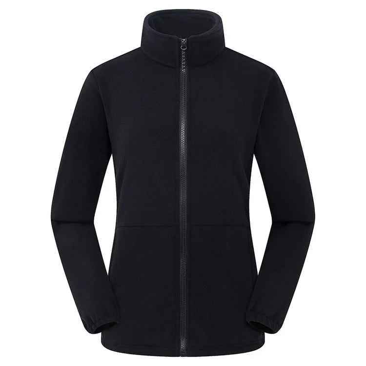 Winter Women's Wool Jacket Stand Collar Warm Breathable Cold Resistant Casual Comfortable Outdoor Travel Hiking Clothing