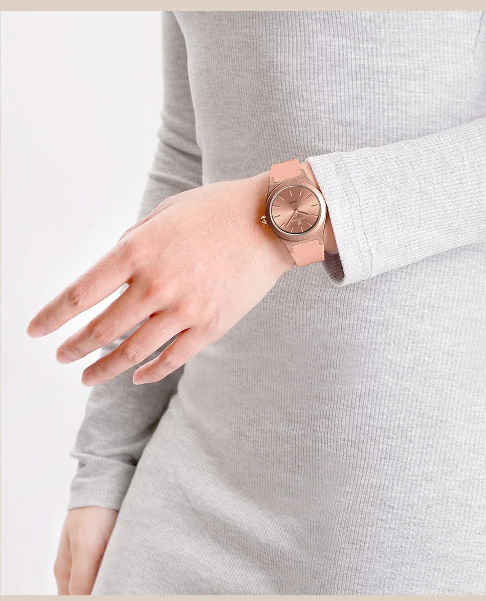 NAVIFORCE Women Watches Silicone Strap Women Quartz Wristwatches Waterproof Round Dial Retro Watch Ladies Girls Reloj Para Mujer