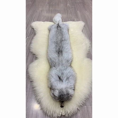 Winter Warm Large Real Fox Fur Collar Natural Fur Coat Scarves Luxury Women Men Jackets Hood Shawl Decor Female Neck Scarf Wraps