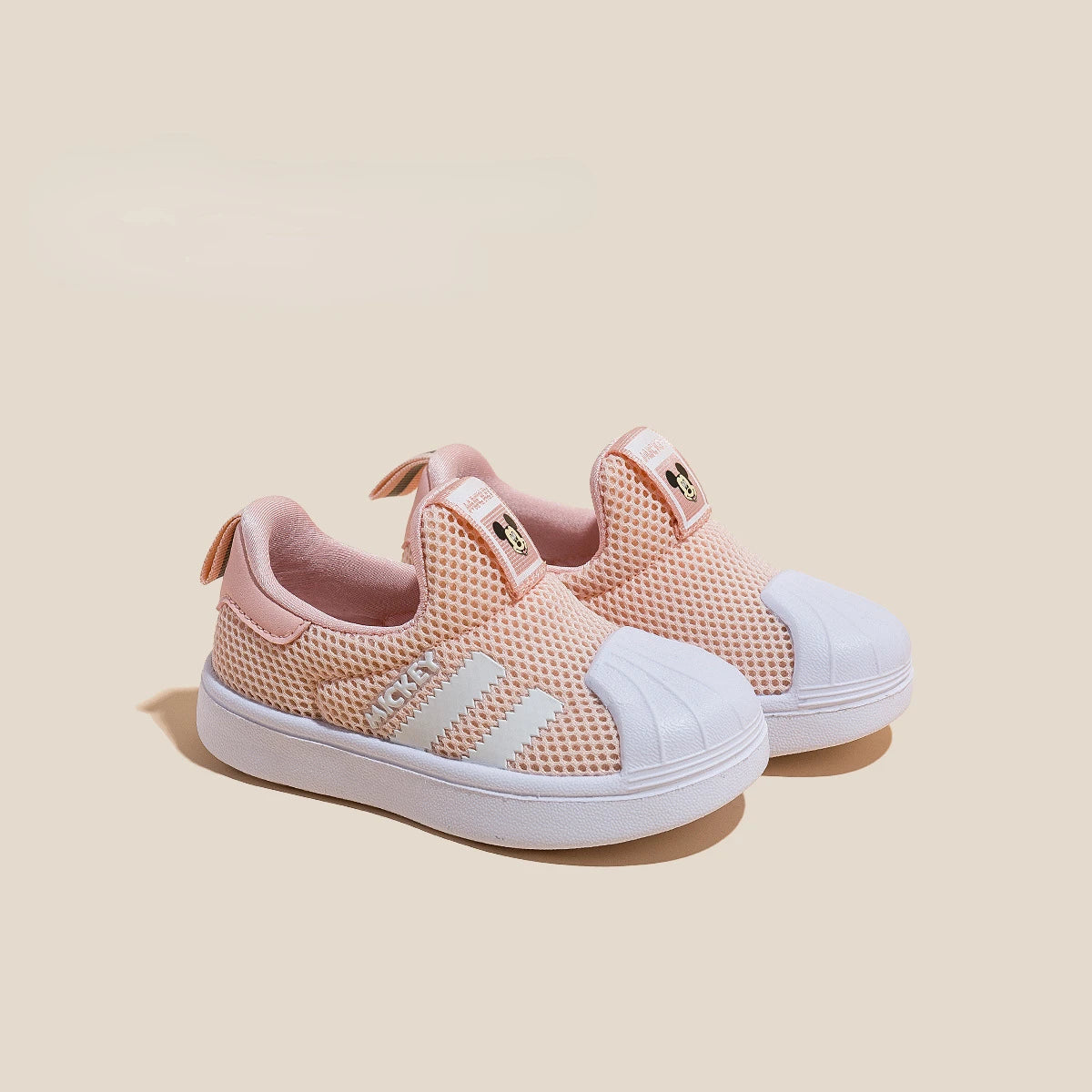 Zapatos casuales de Disney para bebé, niño y niña, zapatillas de deporte para niños, Mickey Mouse, zapatos deportivos negros para niños, zapatos para caminar para niños pequeños, talla 32