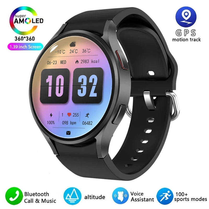 Smart Watch GPS Track Smart Watches For Men Women Sport Heart Rate Bluetooth Call NFC IP68 Waterproof Compass Smartwatch 7 Mini