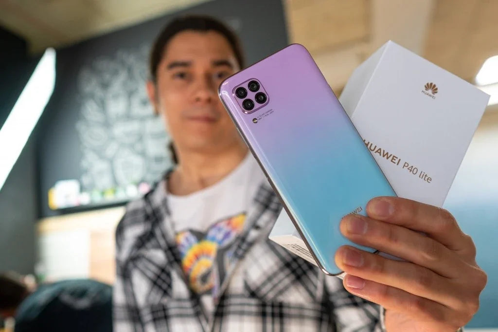 HUAWEI P40 Lite Smartphone armonía 6,4 pulgadas 48MP Cámara 8GB RAM 128GB ROM 4200mAh Teléfonos móviles NFC 4G Teléfono celular
