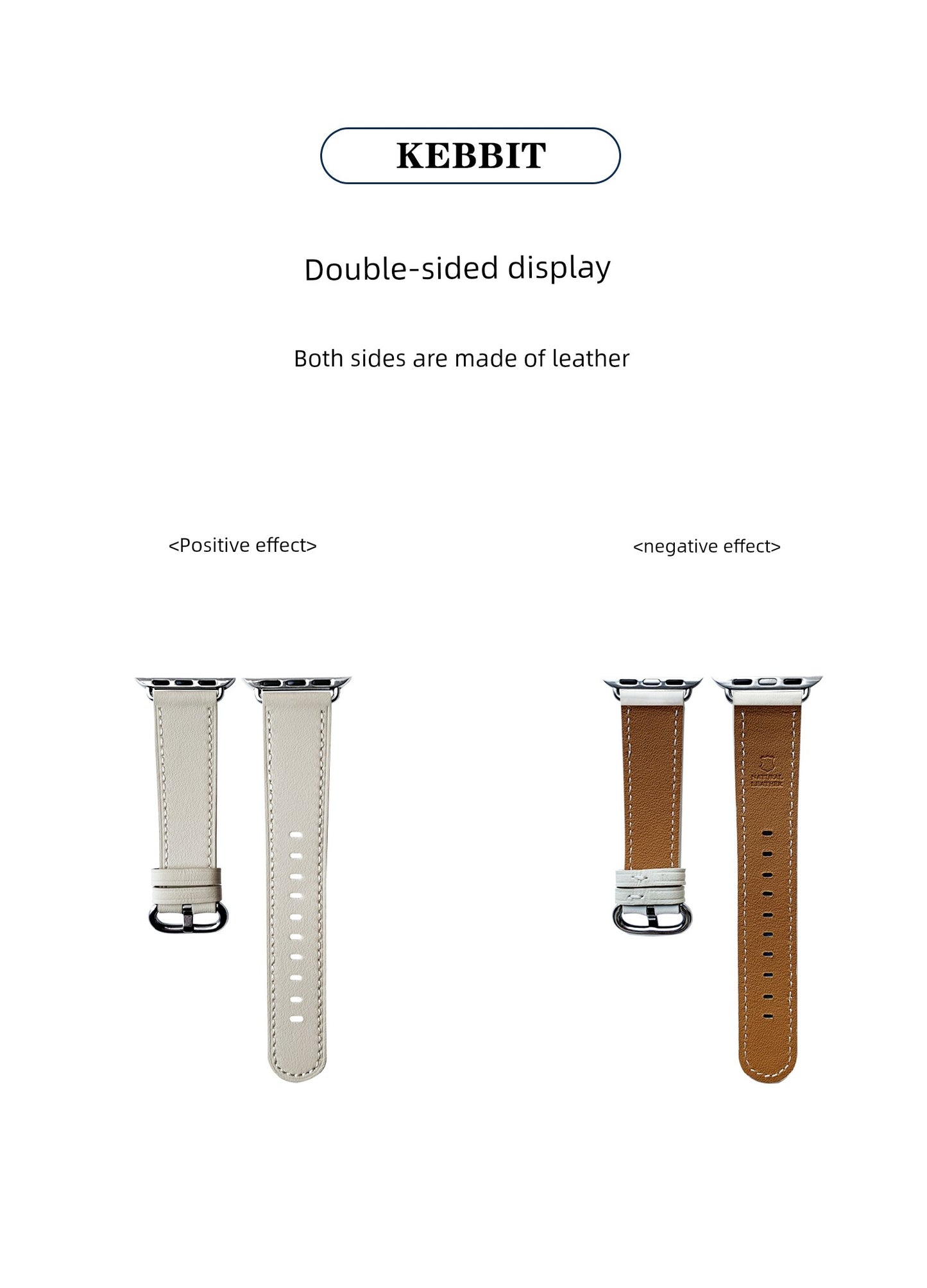 Kebitt Apple Fancy Leather Strap