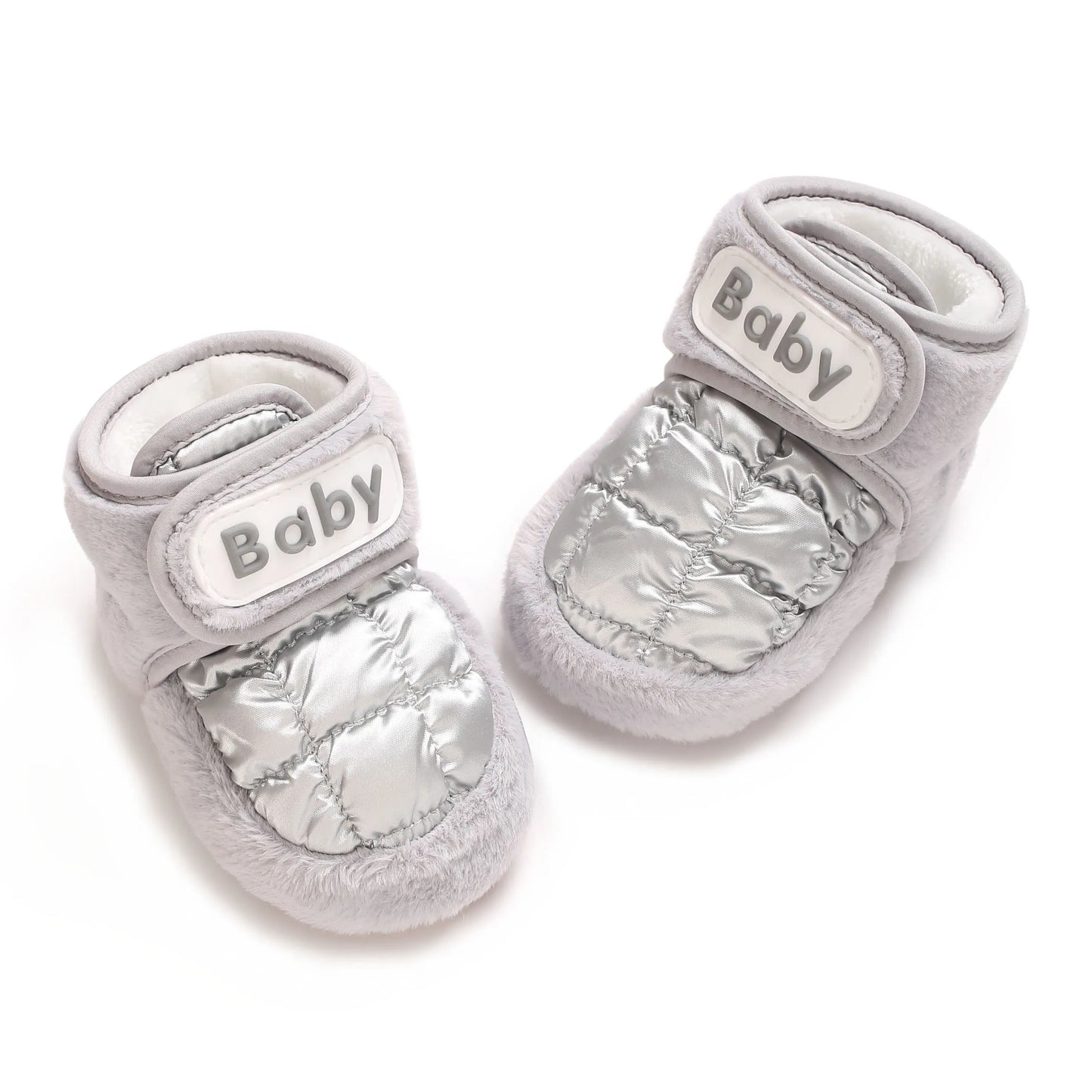 Winter Boots For Baby Boys And Girls Snow Soft Sole Anti Slip And Warm Flat Shoes Baby's First Walking Baby Shoes Boots 0-18