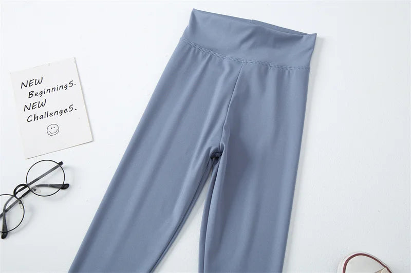 Girls Shark Pants Spring And Autumn Thin Section Baby Wear Casual Cut Sports Pants 4-12 Years Old Children's Elastic Dance Pants