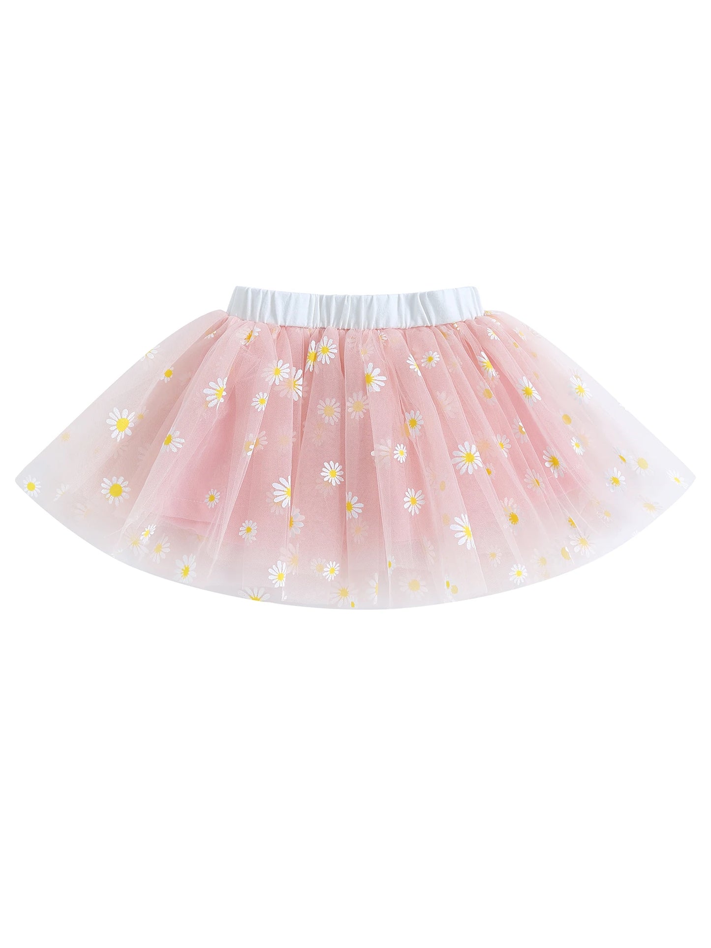 Baby Girl Birthday Rose Tulle Tutu Toddler Baby Girl Princess Layered Skirt