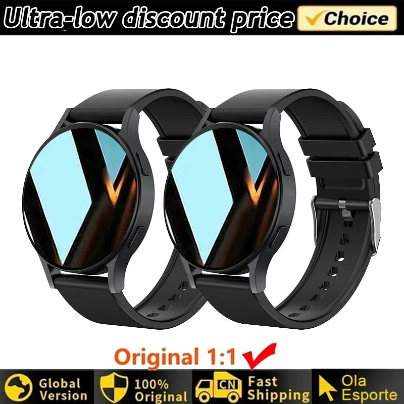 Smartwatch Women Watch 6 Health Monitoring Watch Waterproof Voice Assistant Bluetooth Call Smart Watch 2026 New Sports Watch