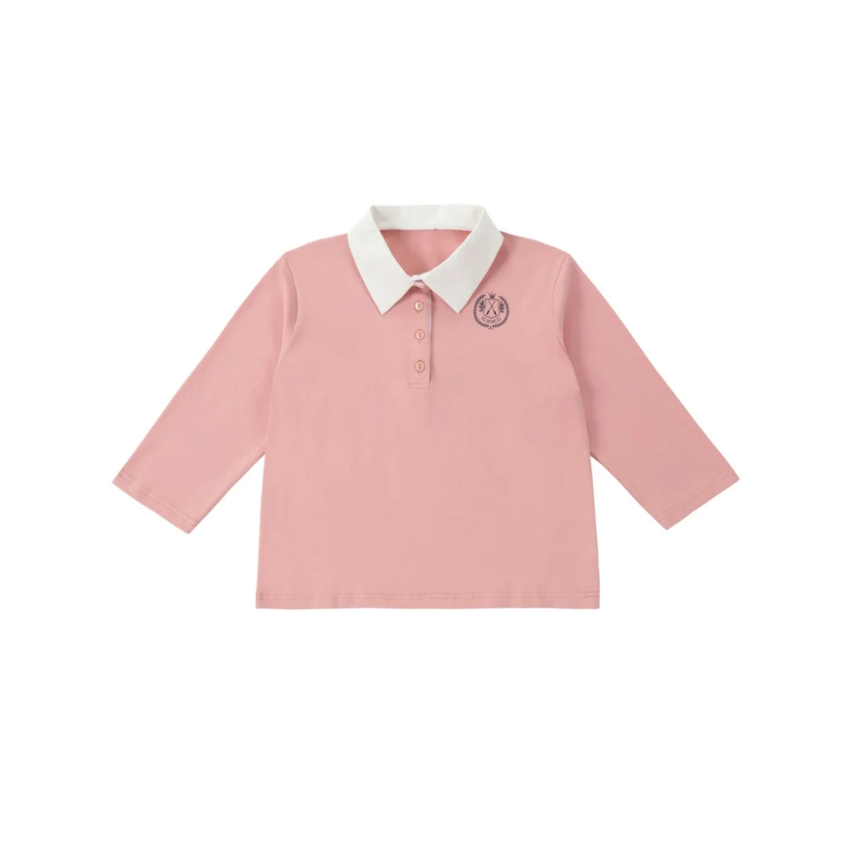 AP SS26 teen women loose contrast collar shirts girls ladies fashion cotton casual shirt tops clothing