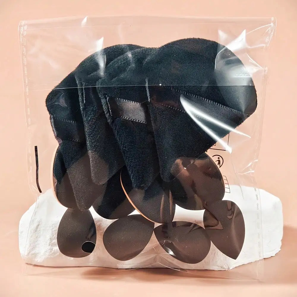 RANCAI 12PCS Skin-Friendly Soft Makeup Sponge Set, Wet & Dry Use, Suitable For All Skin Types