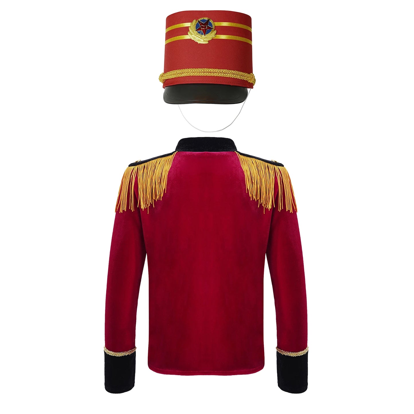 Kids Drum Trumpet Costume Royal Honor Guard Uniform Girls Boys Tassel Circus Ringmaster Jacket Halloween Nutcracker Costumes