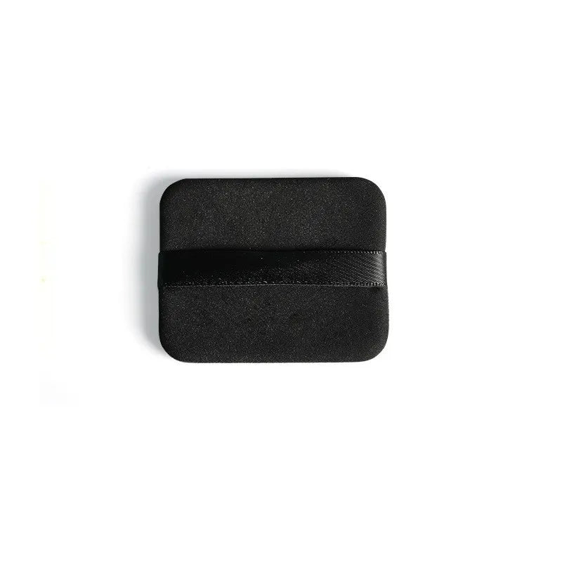 Oil Blotting Paper with Powder Puff and Mirror Portable Case Oil Control Face Sheets No Makeup Removal Matte Finish